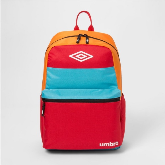 Umbro Retro 18in Colorblock Backpack - Picture 1 of 7
